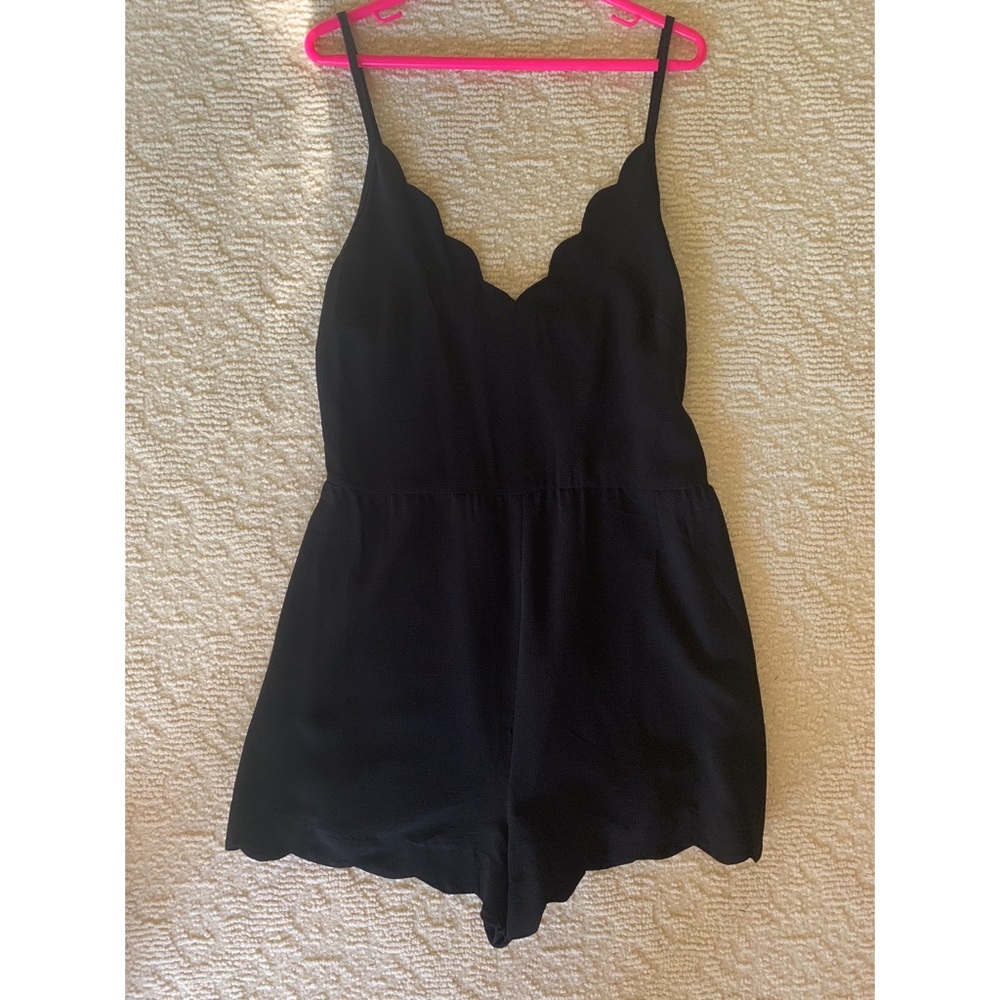 Black Lush Romper